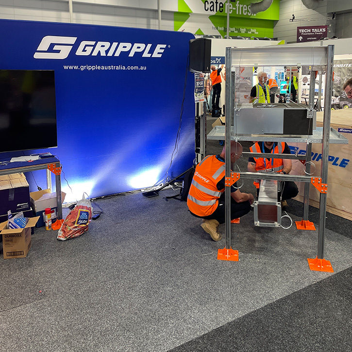 ARBSQLD Set Up with Gripple Australia
